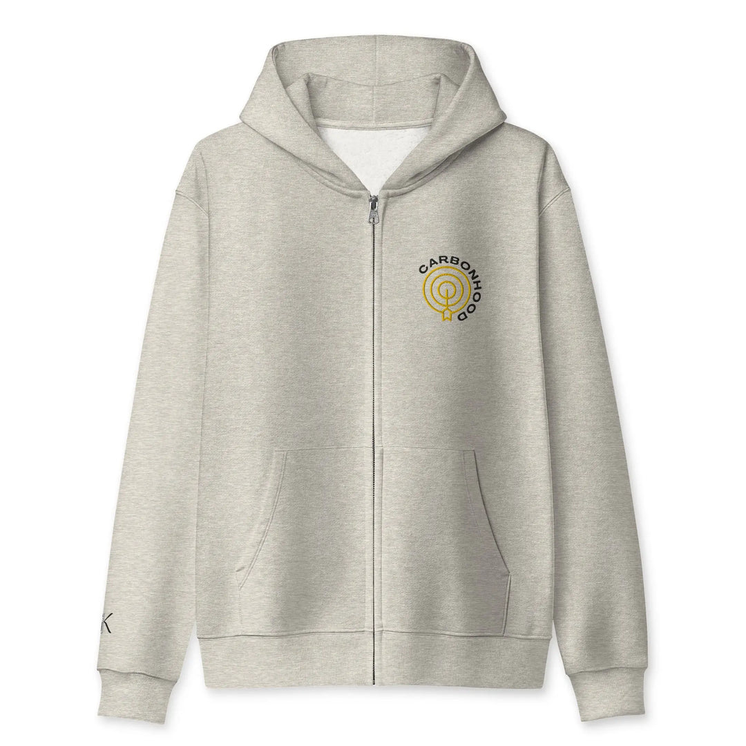 Carbon Hood l Full Zip Hoodie l GK Ventures GeorgeKenny Design