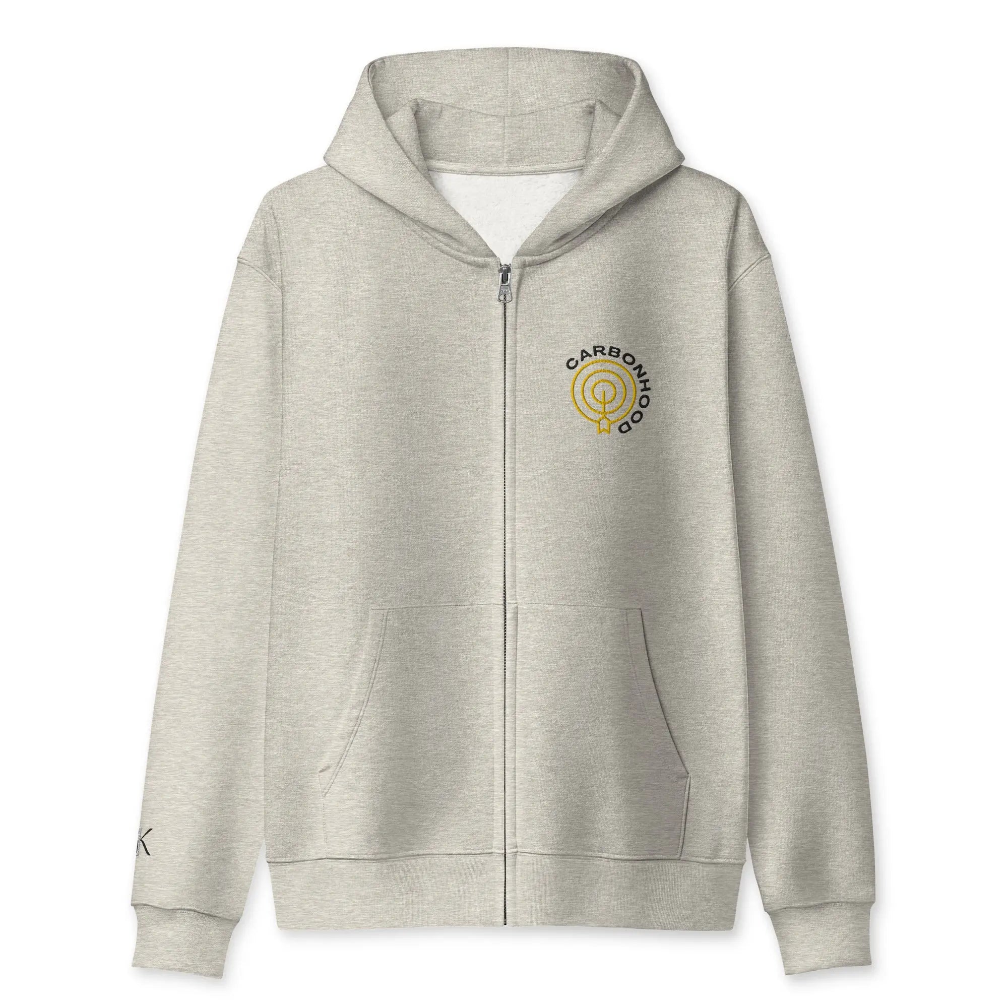 Carbon Hood l Full Zip Hoodie l GK Ventures GeorgeKenny Design