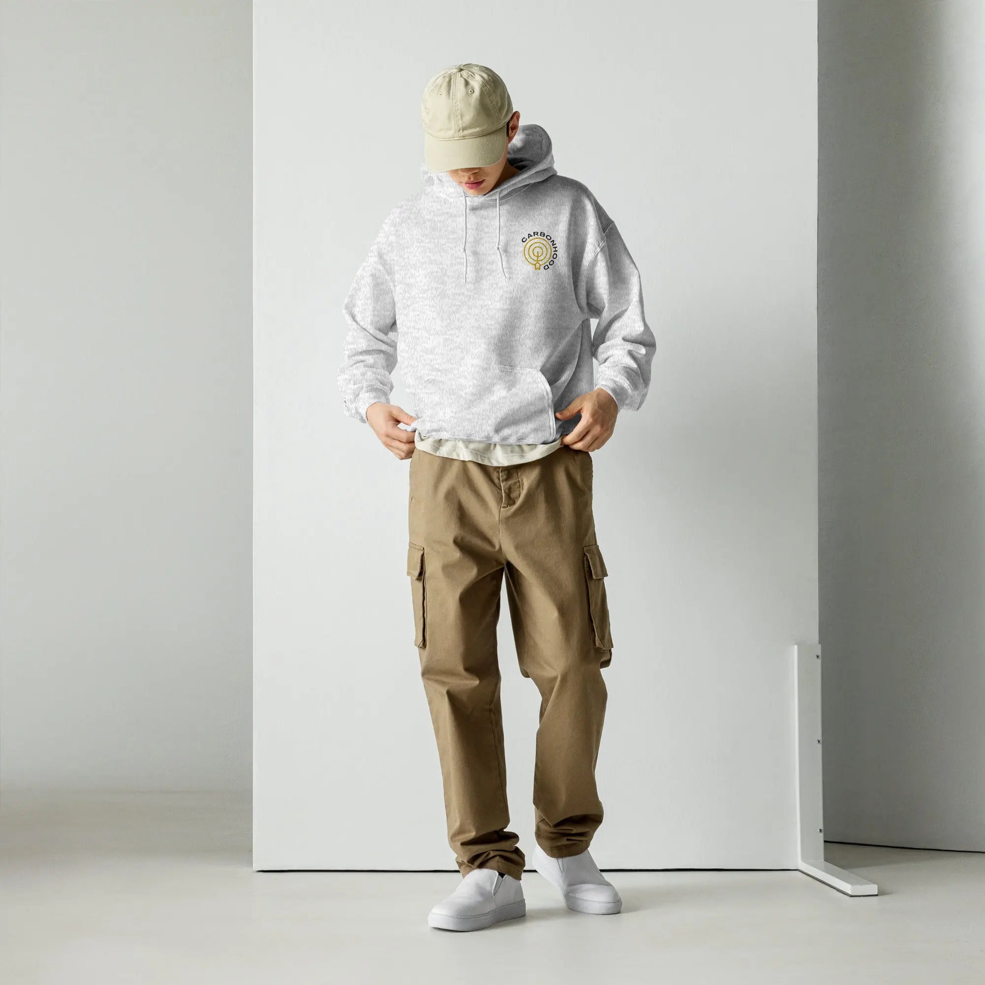 Carbon Hood l Premium Hoodie GeorgeKenny Design