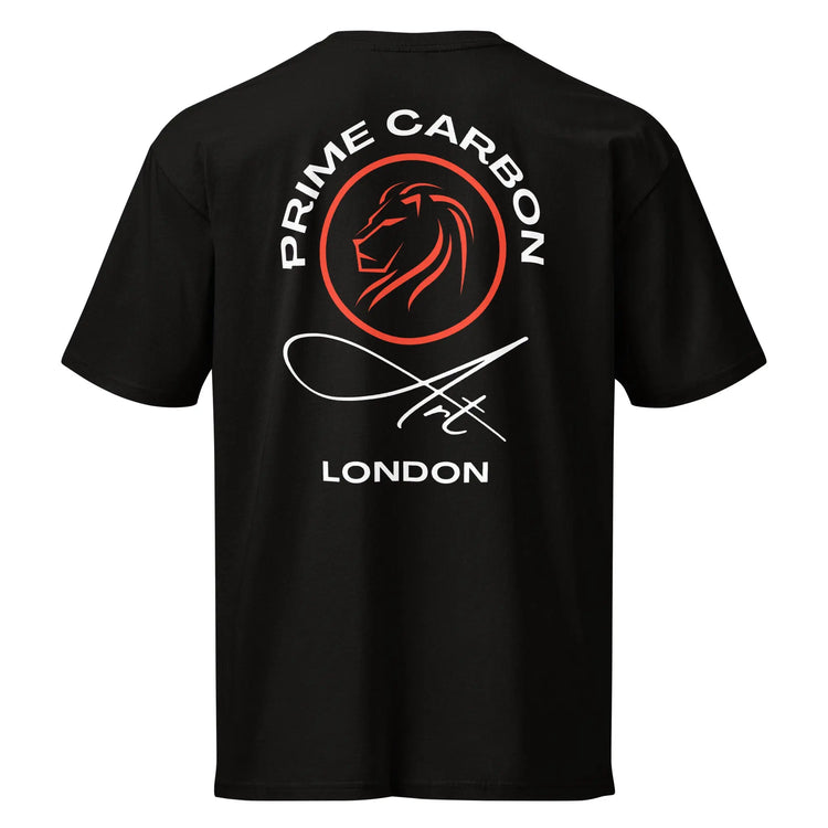 Cotton Heritage I Premium Short Sleeve Tee | Prime Carbon GeorgeKenny Design