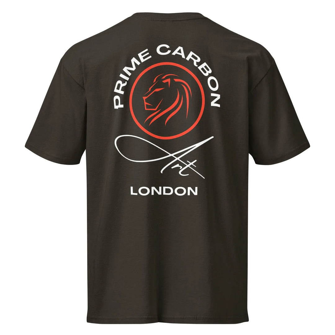 Cotton Heritage I Premium Short Sleeve Tee | Prime Carbon GeorgeKenny Design