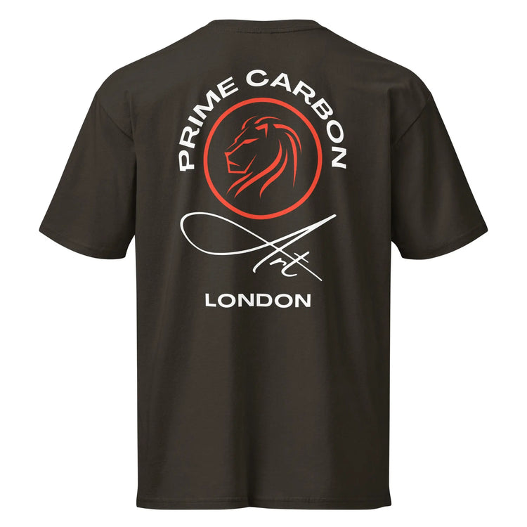 Cotton Heritage I Premium Short Sleeve Tee | Prime Carbon GeorgeKenny Design
