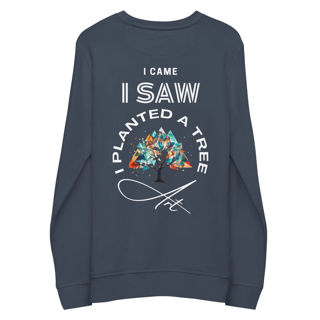 Eco Hero Organic Sweatshirt | GK Embroidery GeorgeKenny Design