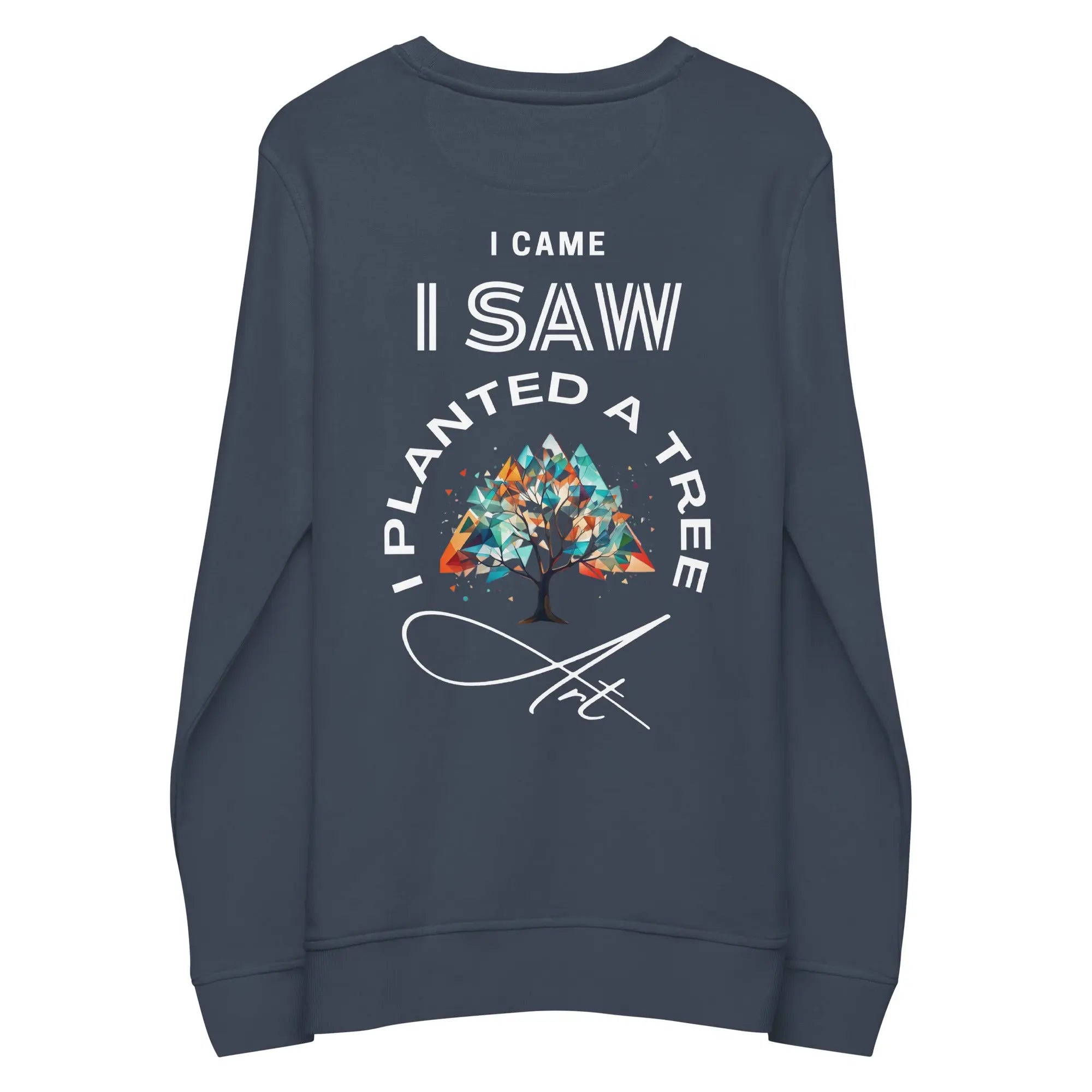 Eco Hero Organic Sweatshirt | GK Embroidery GeorgeKenny Design