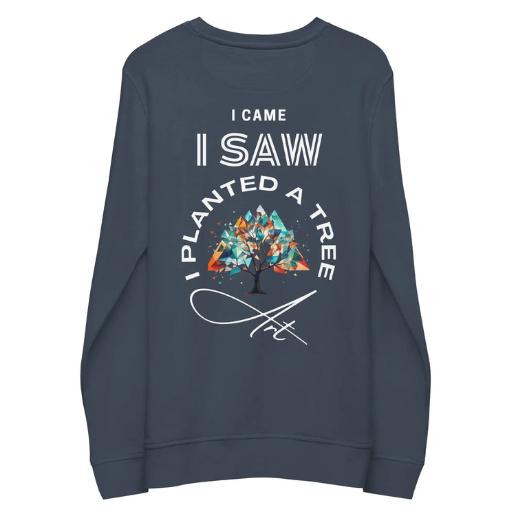 Eco Hero Organic Sweatshirt | GK Embroidery GeorgeKenny Design