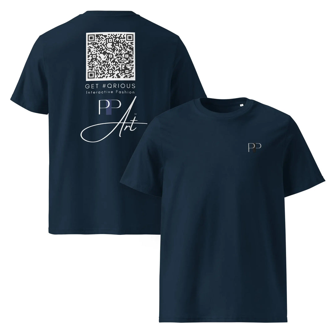 Get #QRious | Classic Comfort Organic Cotton S-shirt GeorgeKenny Design