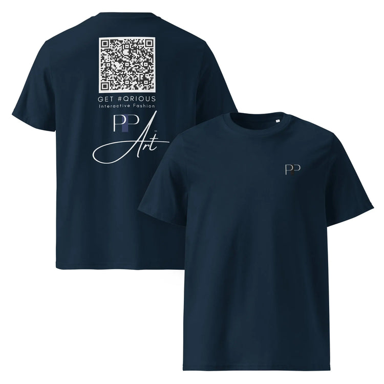 Get #QRious | Classic Comfort Organic Cotton S-shirt GeorgeKenny Design