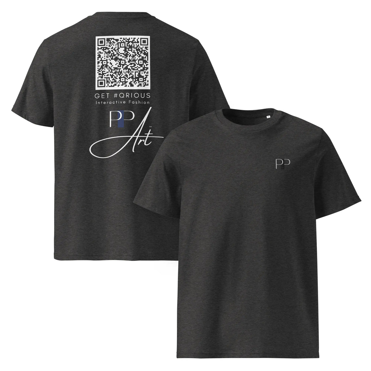 Get #QRious | Classic Comfort Organic Cotton S-shirt GeorgeKenny Design