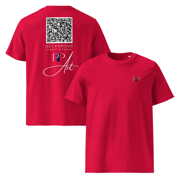 Get #QRious | Classic Comfort Organic Cotton S-shirt GeorgeKenny Design