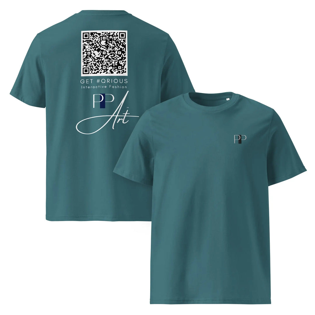 Get #QRious | Classic Comfort Organic Cotton S-shirt GeorgeKenny Design
