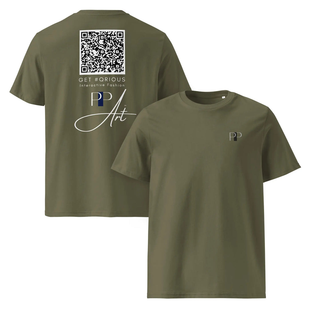 Get #QRious | Classic Comfort Organic Cotton S-shirt GeorgeKenny Design