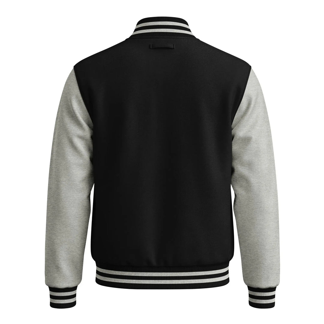 Heavyweight letterman jacket | Carbon Hood GeorgeKenny Design
