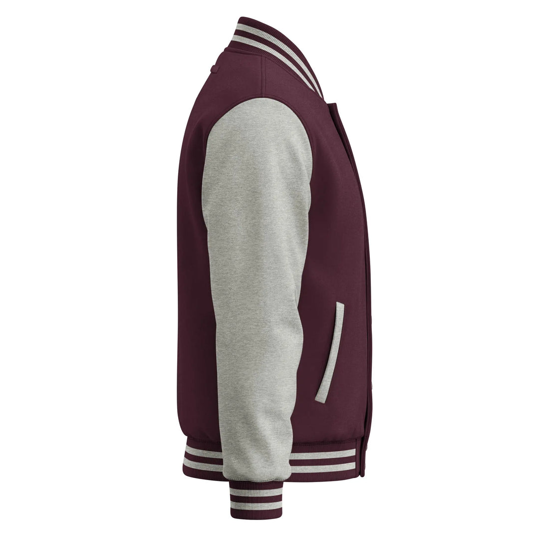 Heavyweight letterman jacket | Carbon Hood GeorgeKenny Design