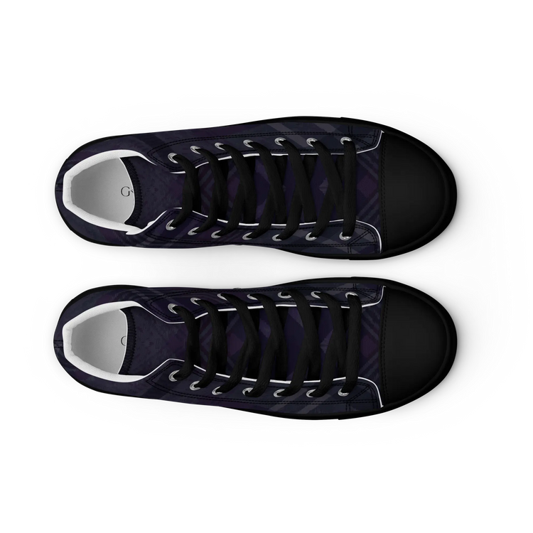 High top canvas shoes Black B5 | Women’s GeorgeKenny Design