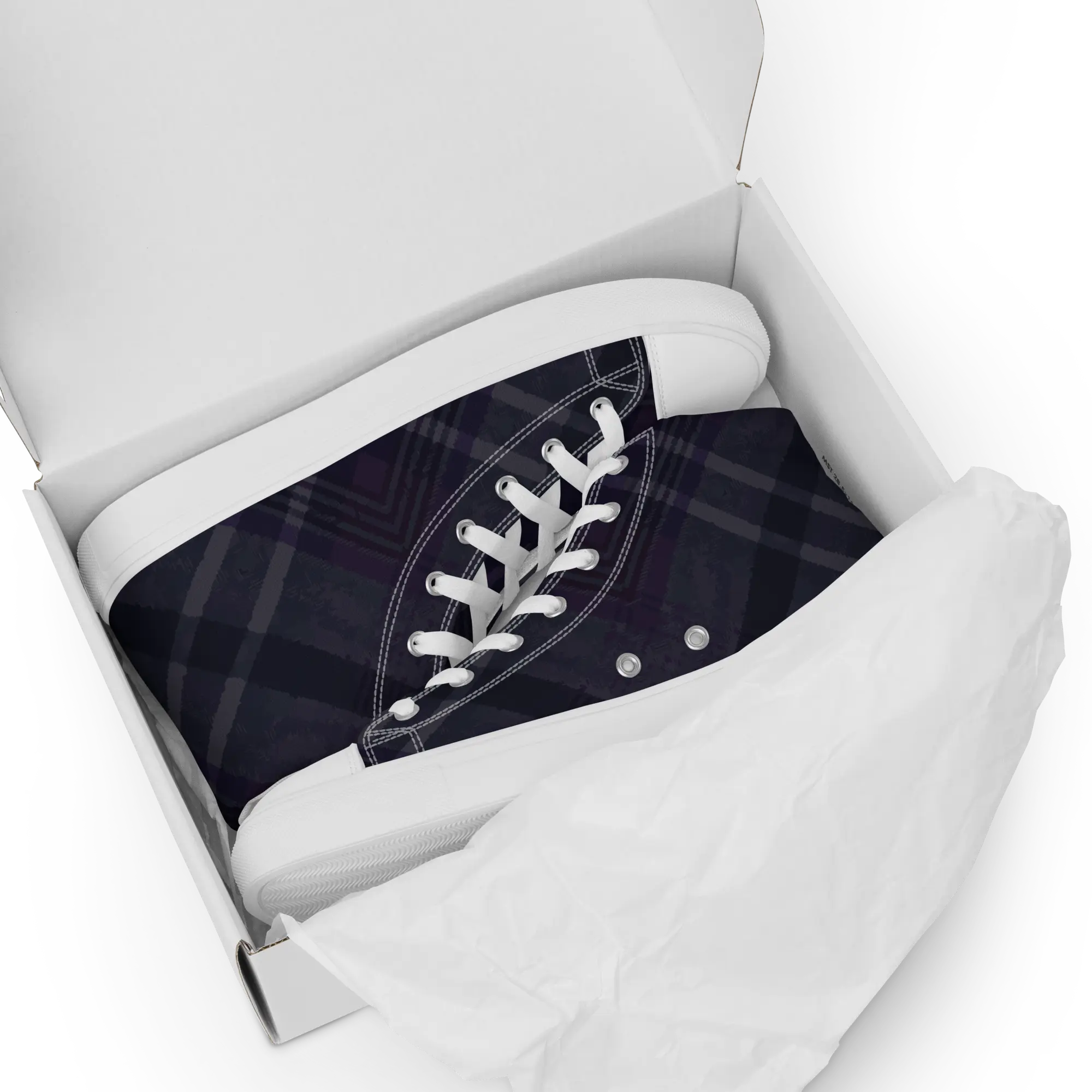 High top canvas shoes White B5 | Women’s GeorgeKenny Design