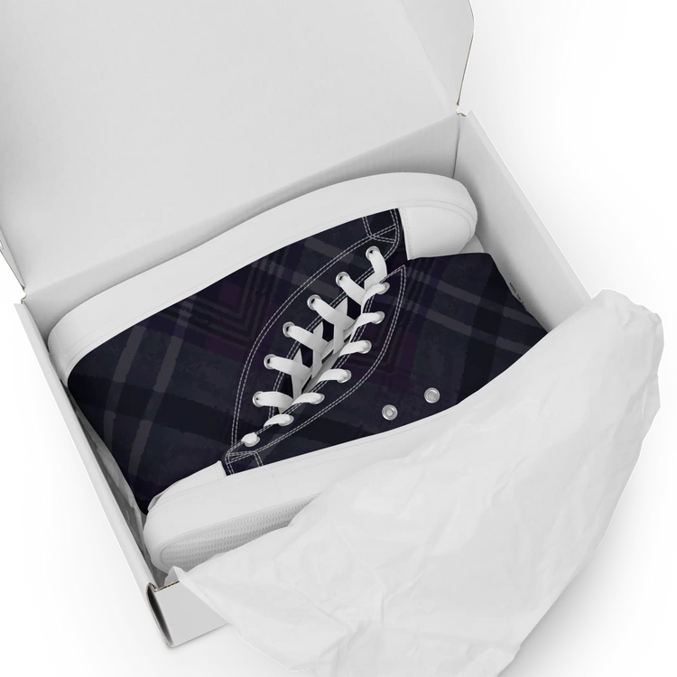 High top canvas shoes White B5 | Women’s GeorgeKenny Design