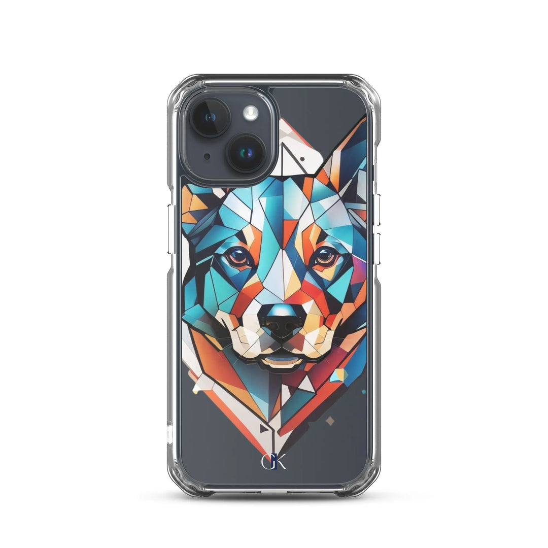 Mans Best Friend | MagSafe® clear case for iPhone® GeorgeKenny Design