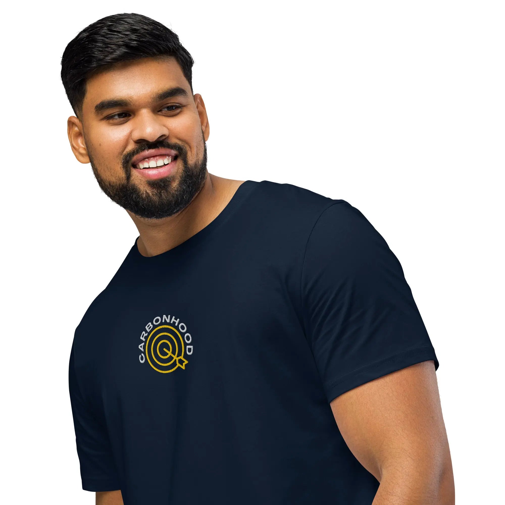 Organic mid-light t-shirt | CarbonHood GeorgeKenny Design