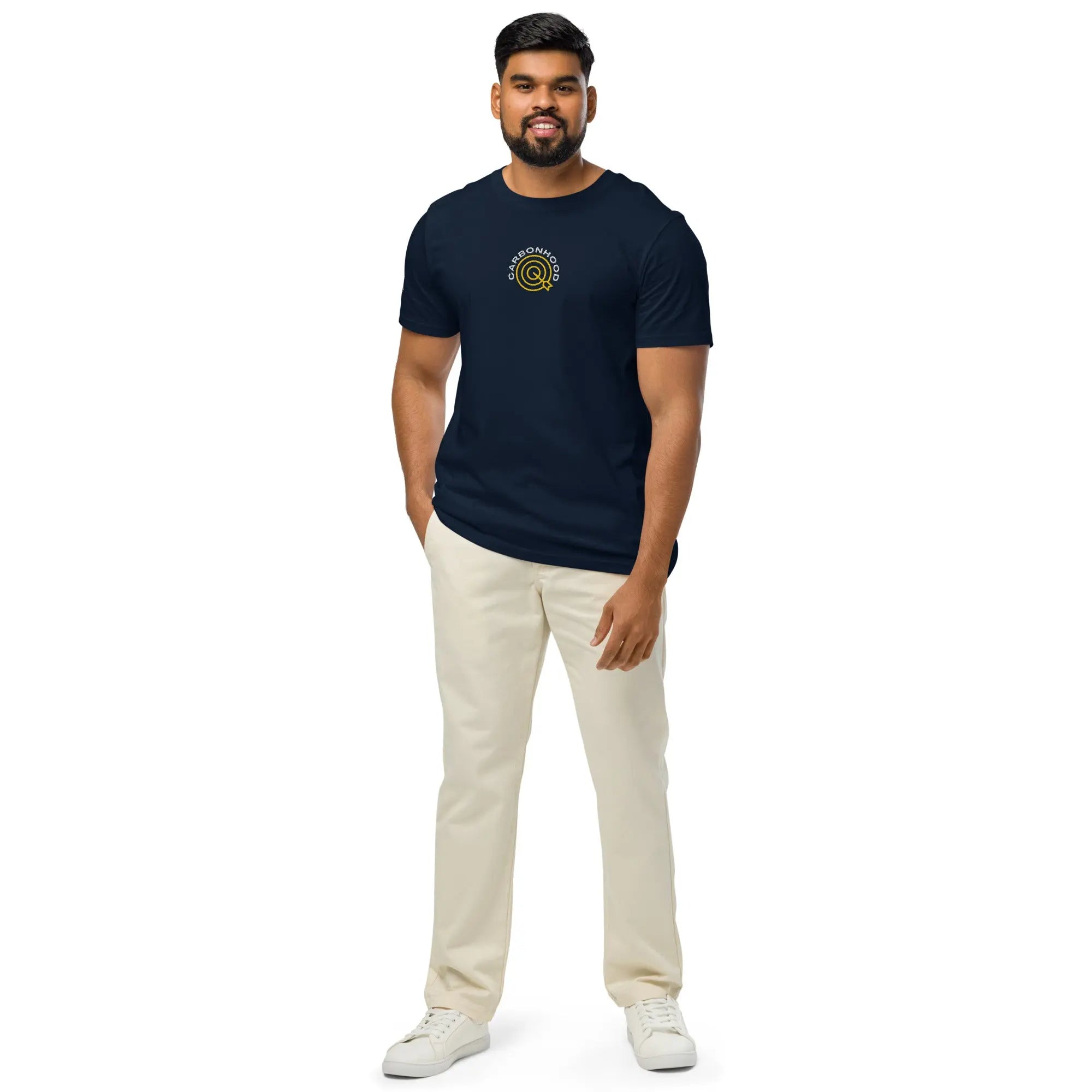 Organic mid-light t-shirt | CarbonHood GeorgeKenny Design