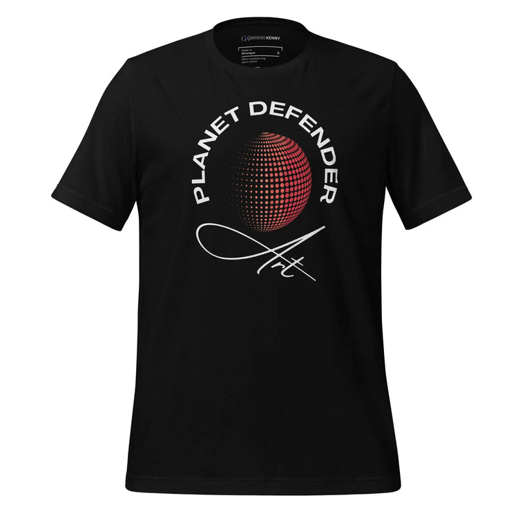 Planet Defender | Soft ring-spun cotton T-shirt GeorgeKenny Design