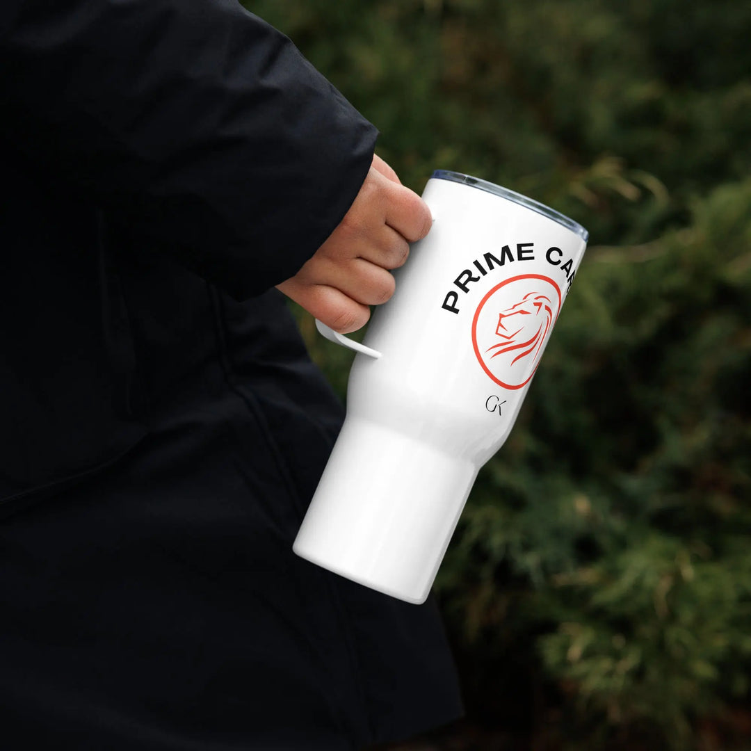 Prime Carbon | Travel mug with a handle GeorgeKenny Design