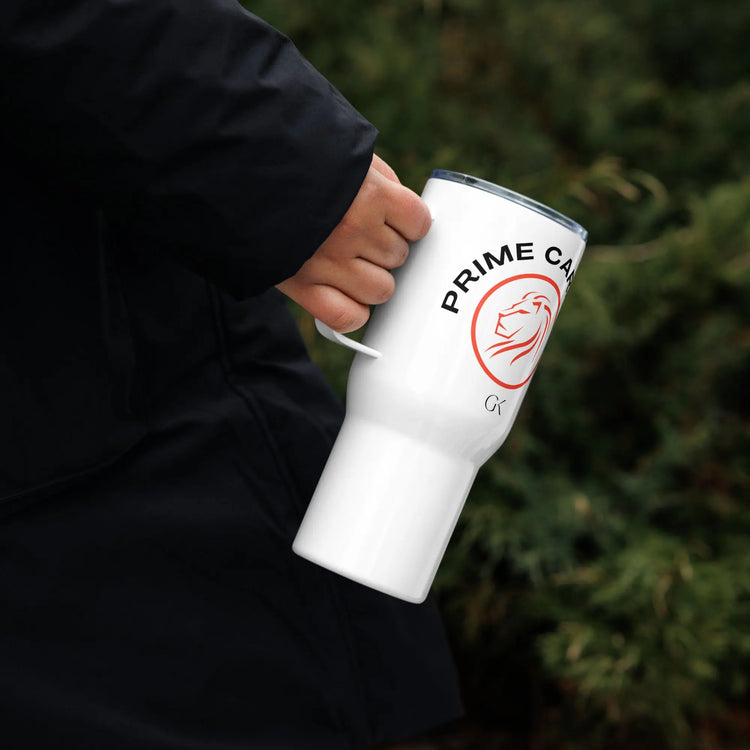 Prime Carbon | Travel mug with a handle GeorgeKenny Design