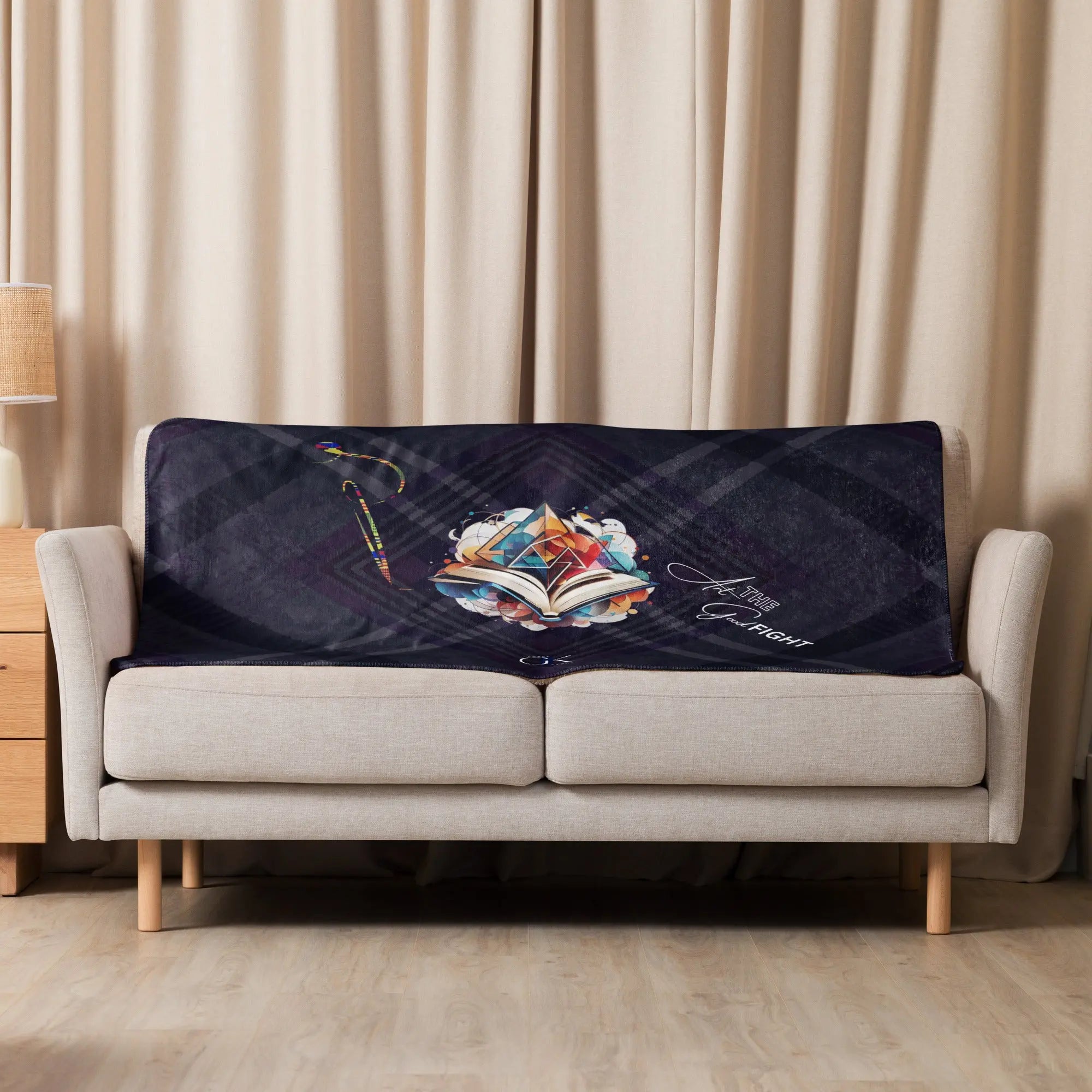 Sherpa blanket GeorgeKenny Design