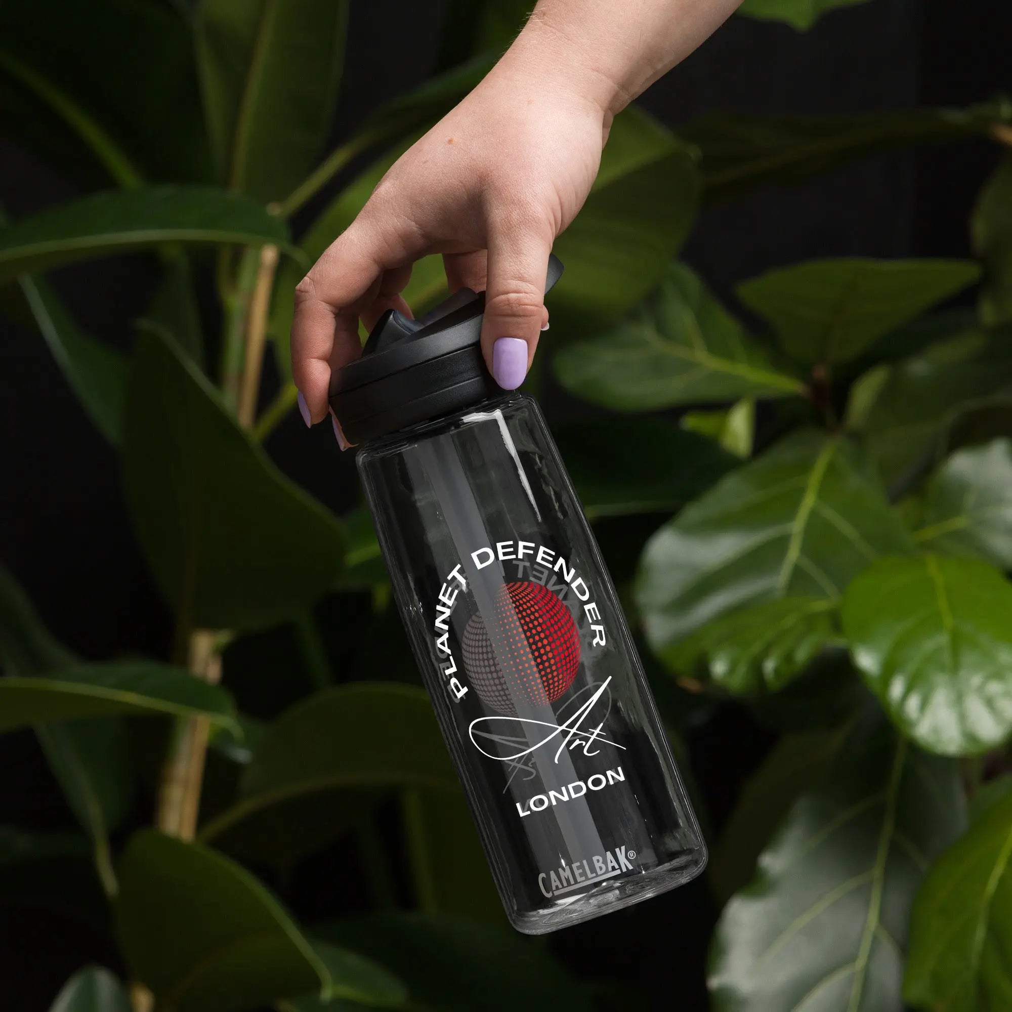 Sports water bottle GeorgeKenny Design