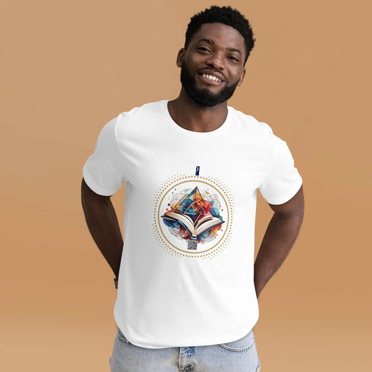 The Debate | Podcast Pixel t-shirt | QR GeorgeKenny Design