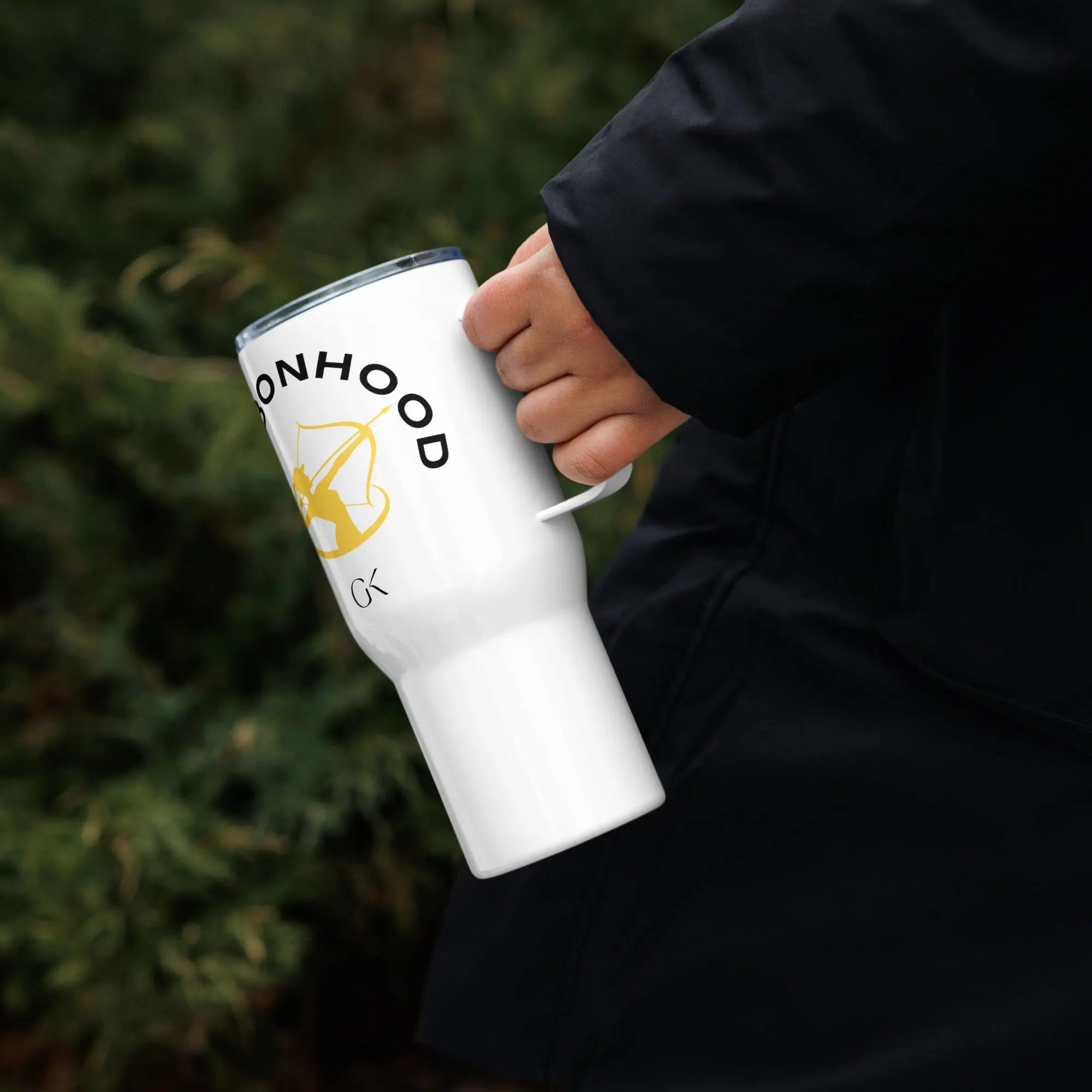 Travel mug with a handle GeorgeKenny Design