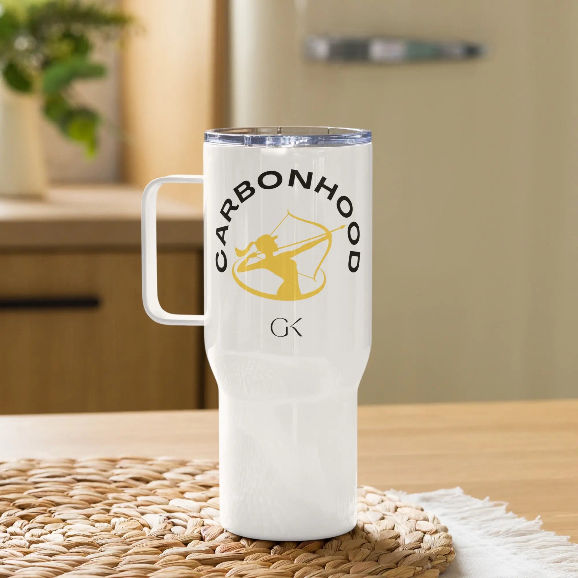 Travel mug with a handle GeorgeKenny Design