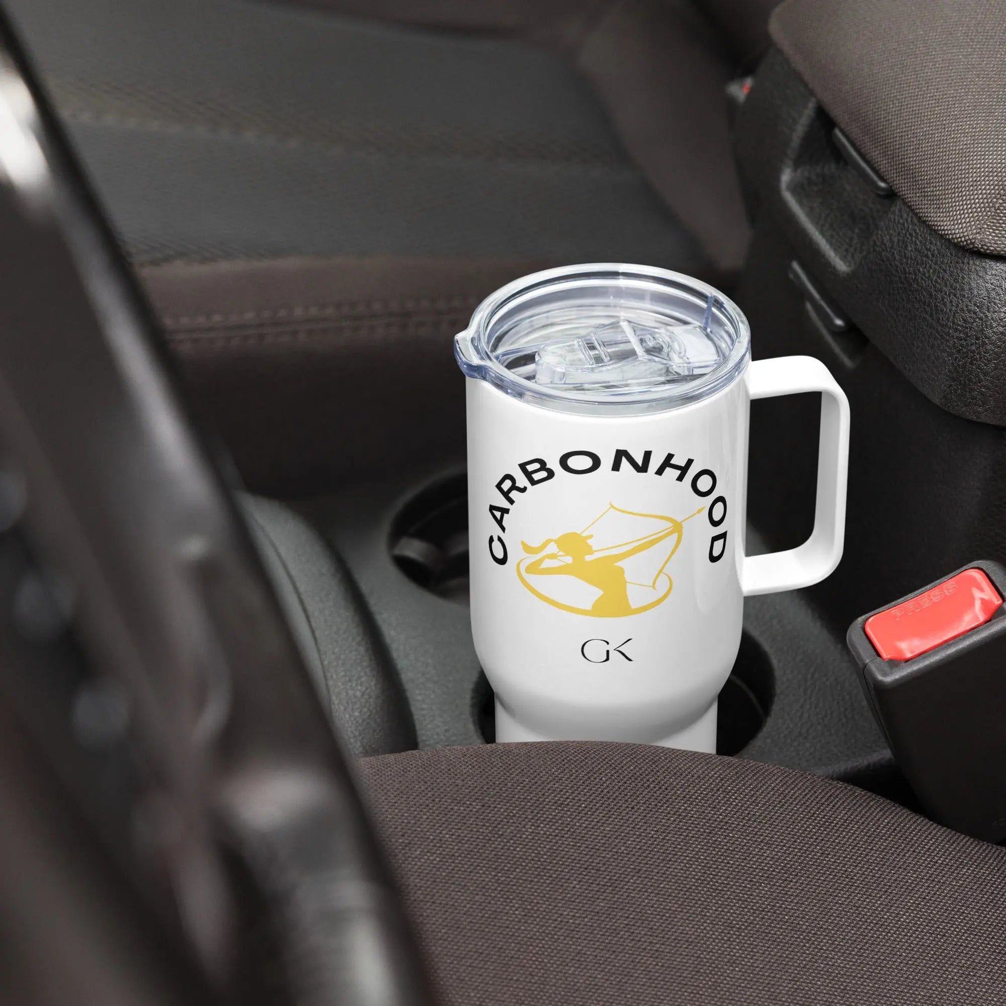 Travel mug with a handle GeorgeKenny Design