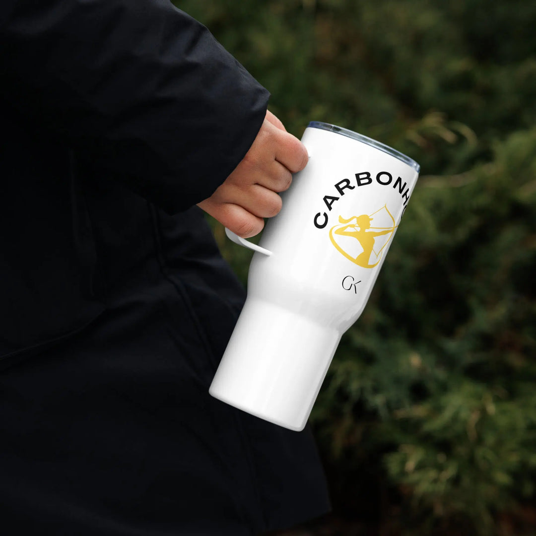 Travel mug with a handle GeorgeKenny Design