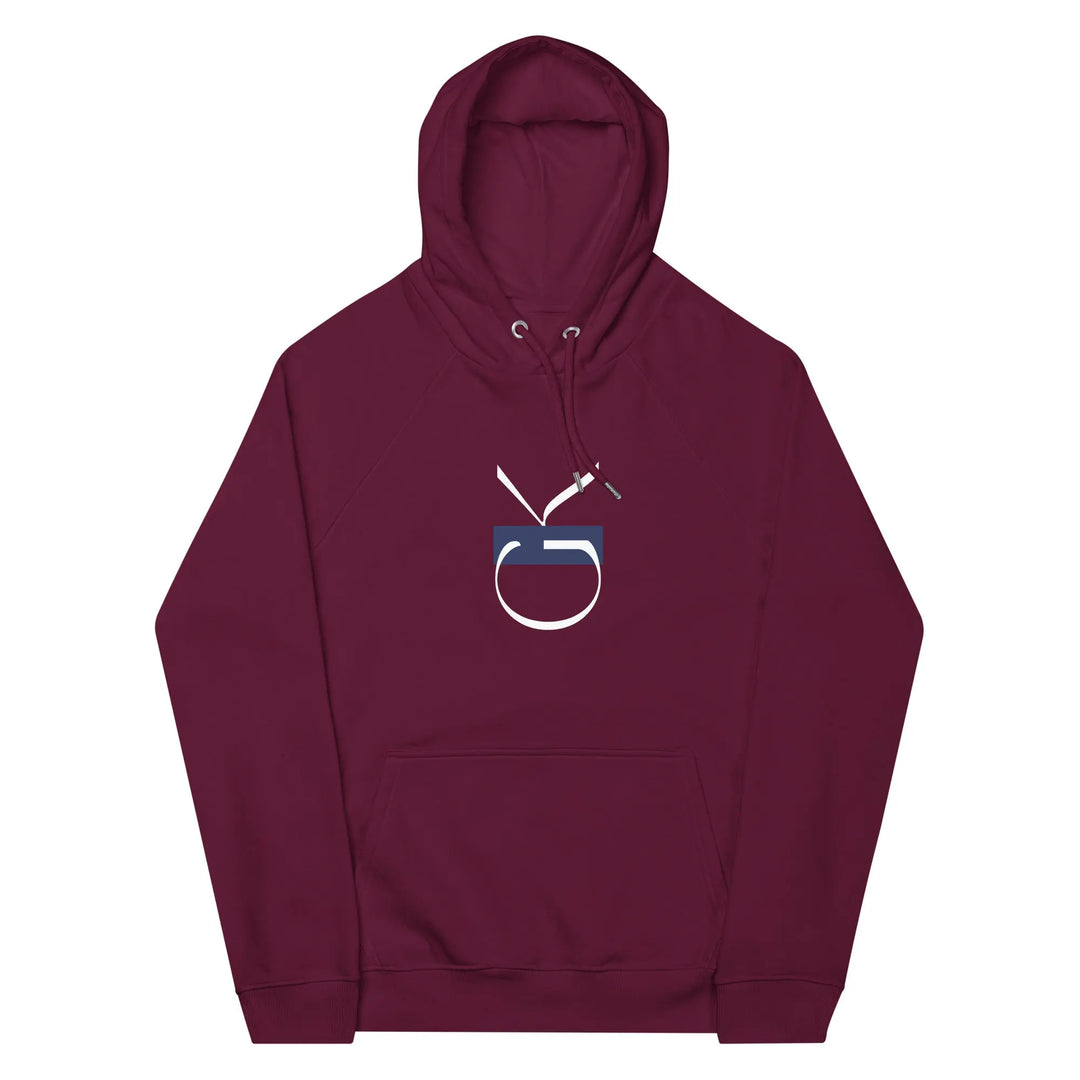 Unisex eco raglan hoodie GeorgeKenny Design
