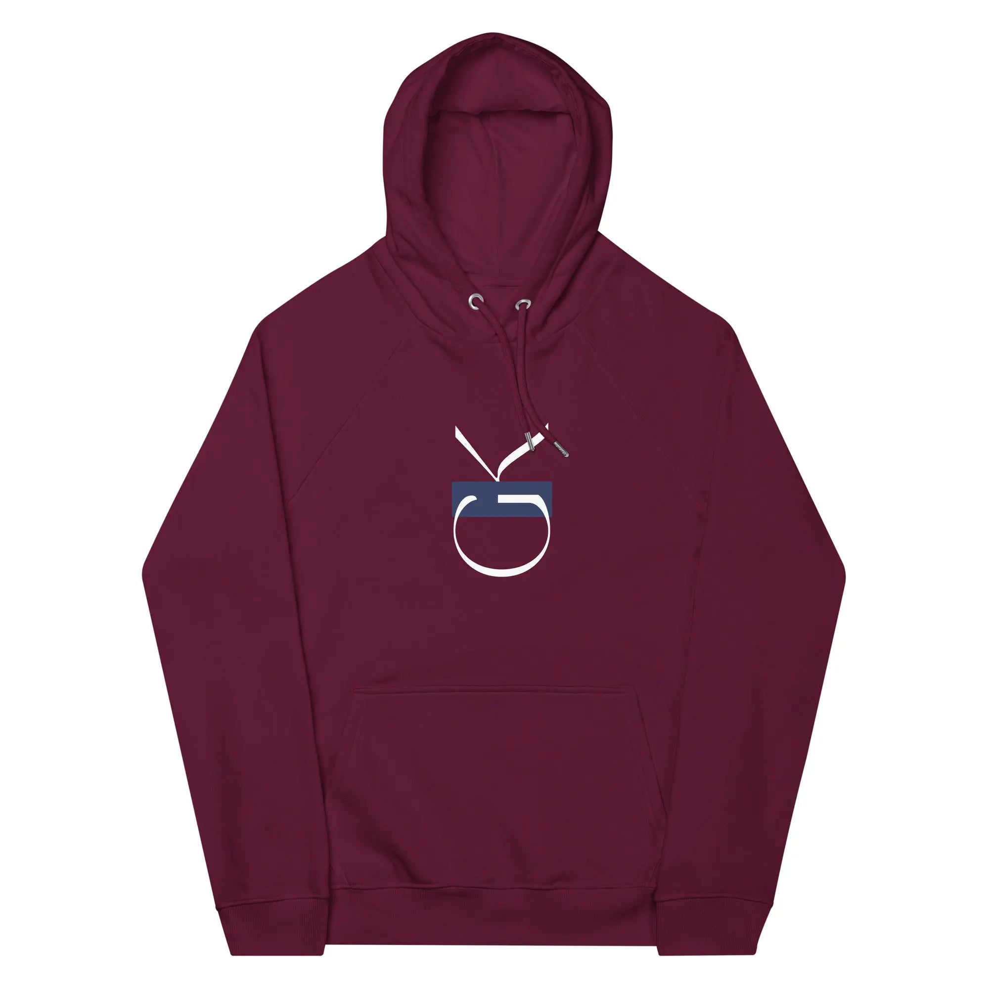 Unisex eco raglan hoodie GeorgeKenny Design