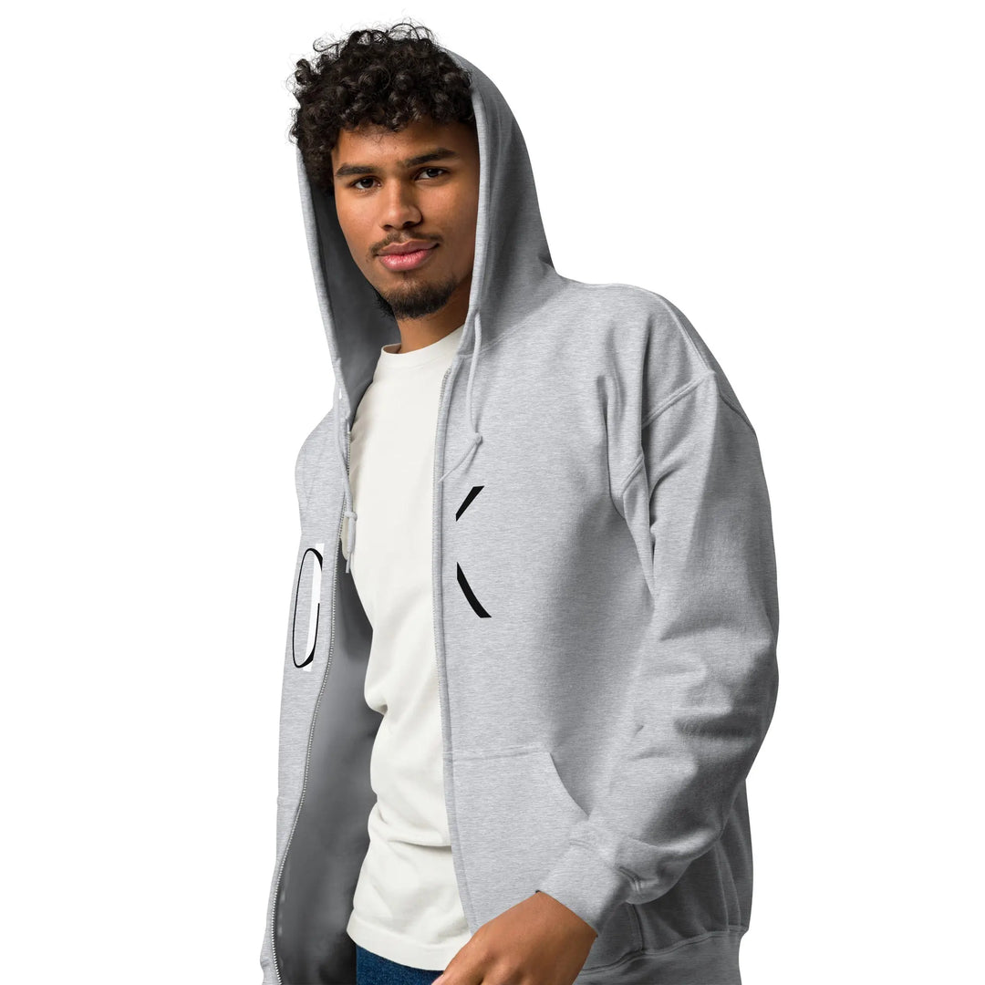 Unisex heavy blend zip hoodie GeorgeKenny Design