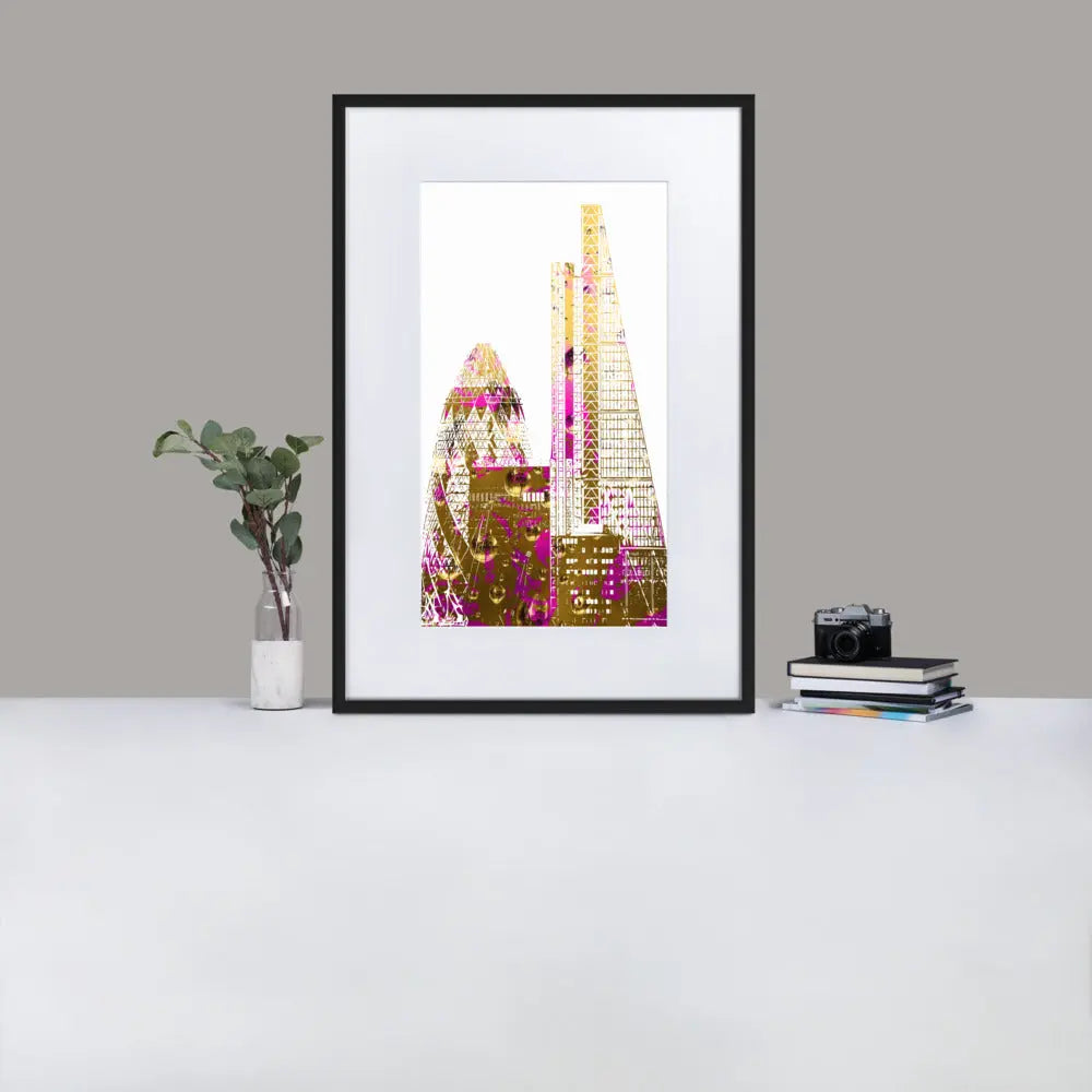 Personalised - Portrait Art Print With Mat - GeorgeKenny Design