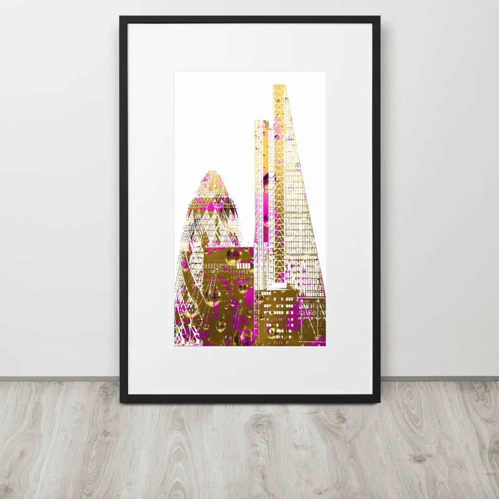 Personalised - Portrait Art Print With Mat - GeorgeKenny Design