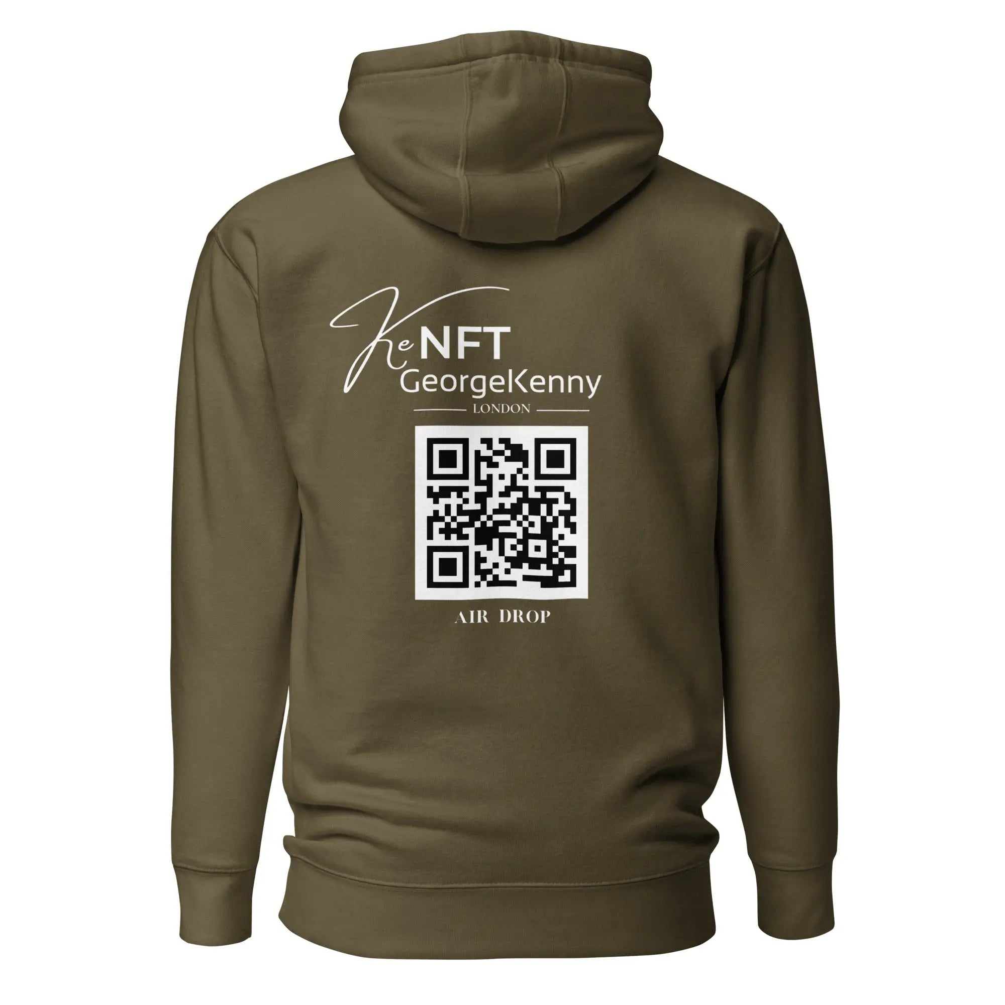 Unisex Hoodie Embroidered Logo GeorgeKenny Design