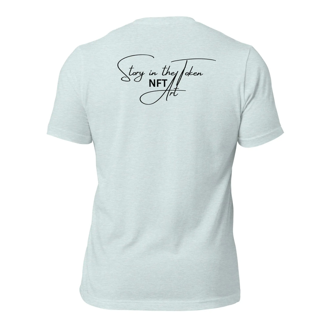 Unisex t-shirt Virtual Exhibition | QR Logo GeorgeKenny Design